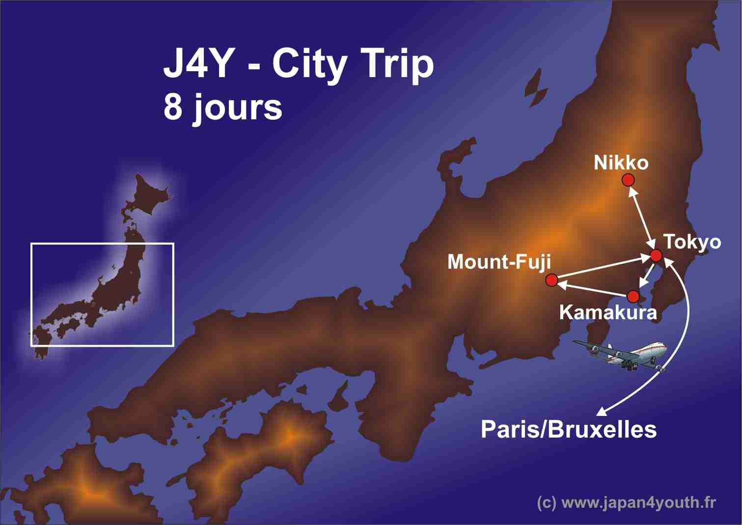 Voyage basique au Japon 16 jours
